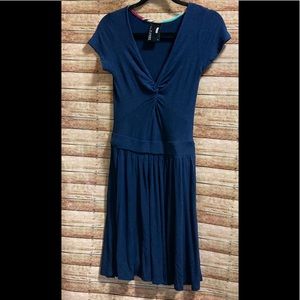 Dolan Los Angeles dark Blue Knit T Shirt Dress, Sm